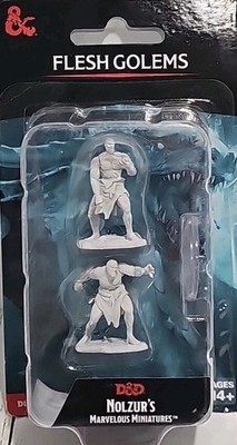 NEW D&D Nolzurs Marvelous Unpainted Miniatures W6 Flesh Golems DUNGEONS 