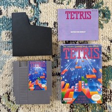 MINT BOX CIB Tetris comlete in nintendo nes VERY CLEAN Collector Quality NM