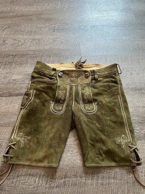 Spieth & Wensky braune Lederhose Herren, Gr. 46