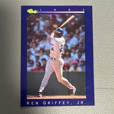 Classic Games 1992 Classic Ken Griffey Jr Mariners MLB Card #186 Base Set