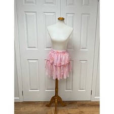 Love Shack Fancy - Summer Morning Ruffle Mini Skirt - Size S.