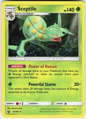 Sceptile - SM - Celestial Storm - #10/168 - Near Mint