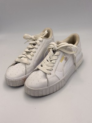 Puma Cali Star White Womens Size 8 Athletic Casual Lifestyle Shoes Sneakers
