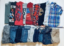 Boys Clothing Lot Size 12 Months 18 Pieces Shirts, Pants