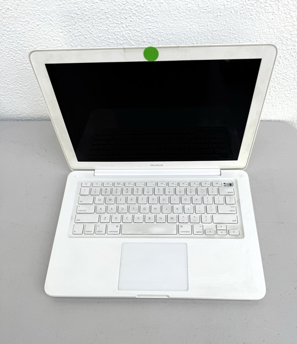 動作確認済！ Apple MacBook（ポリカ、白） late 2009 動作確認