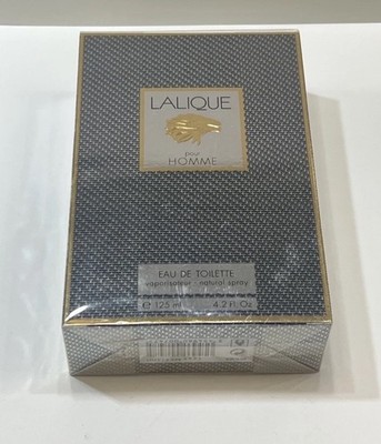 Lalique Pour Homme 4.2oz Edt Spray For Men New In Box 