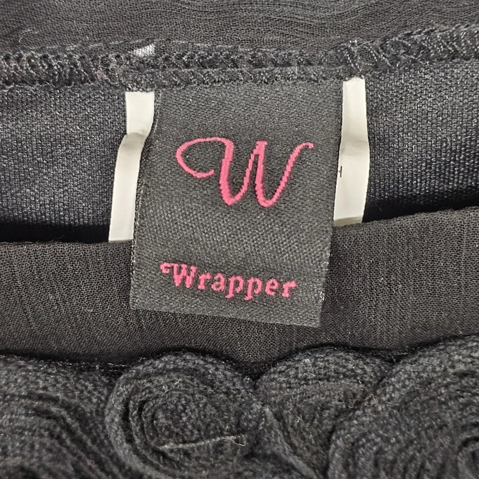 Blusa sin mangas de gasa Y2K vintage envolvente Fairy Grunge talla L caprichosa Foto 3 de 4