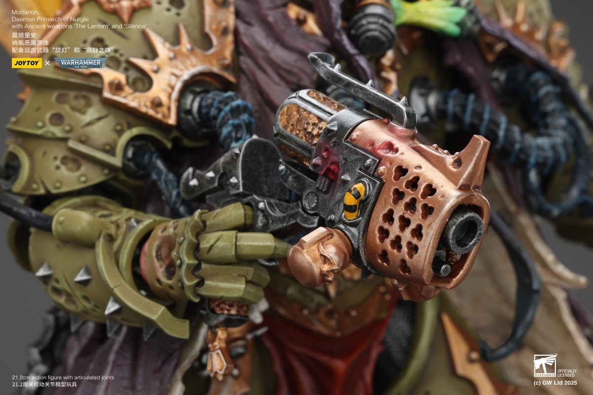 JOYTOY 1/18 action figures Warhammer 40K Mortarion Daemon Primarch