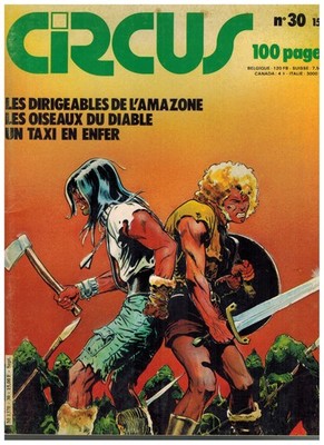 Circus 30 Glenat 1980 Garcia Duveaux Rossi Giardino