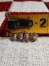 Vintage 1.5" Walt Disney Sterling Silver Pin/Brooch Mickey Donald Pluto Minnie 