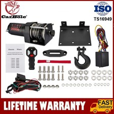Electric Winch 12v 3000lb Wireless Remote Atv Winch Kit Synthetic Rope Utv Electric Winch 12v 3000lb Wireless Remote Atv Winch Kit Synthetic Rope Utv