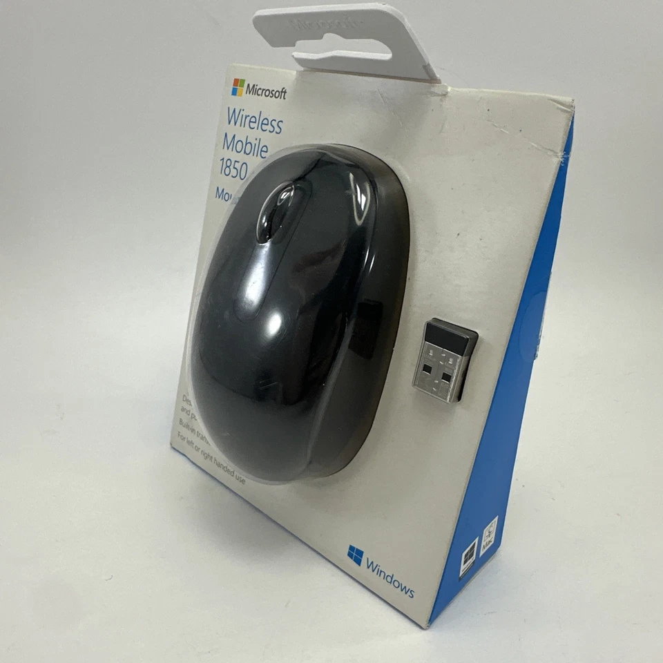 Brand New Microsoft 1850 (U7Z00001) Wireless Mobile Mouse BLACK - Image 3 of 4