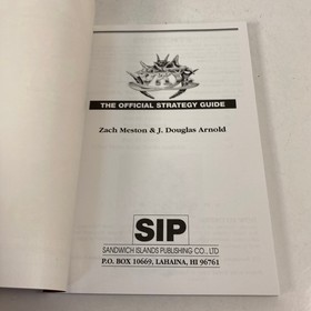 Vay The Official Strategy Guide NEW Sandwich Islands For Sega CD Zach Meston