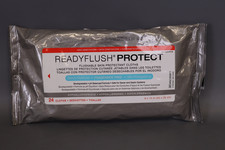Medline ReadyFlush Biodegradable Flushable Wipes 24 Ct sticky back 