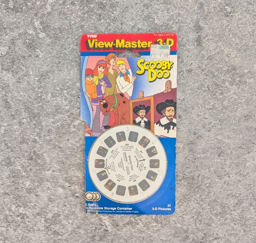 Tyco View-Master Scooby-Doo 3-D Reels in Original Reusable Storage Container