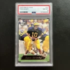 2000 Press Pass - Tom Brady #37 (RC) ROOKIE CARD PSA 8 NM-MT