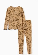 PATPAT Kids Pajama Set,Snug Fit Pjs with Soft Tencel Lyocell Wool Blend