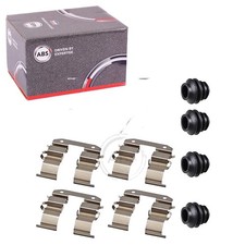 ABS MONTAGE-SATZ BREMSBELÄGE ZUBEHÖR VORNE HINTEN passend für HYUNDAI KONA KIA O