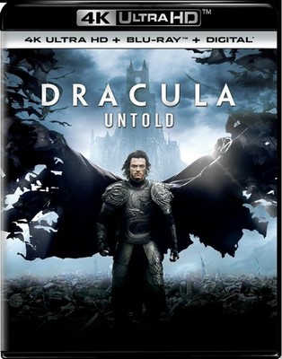 Dracula Untold 4K UHD Blu-ray Luke Evans NEW