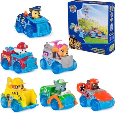 Paw Patrol	PAW Patrol Pup Squad Racers, 6-Pack of PAW Patrol Vehicles with Chase