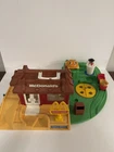 Vintage Fisher Price Little People 1989 McDONALDS Restaurant Playset  #2552