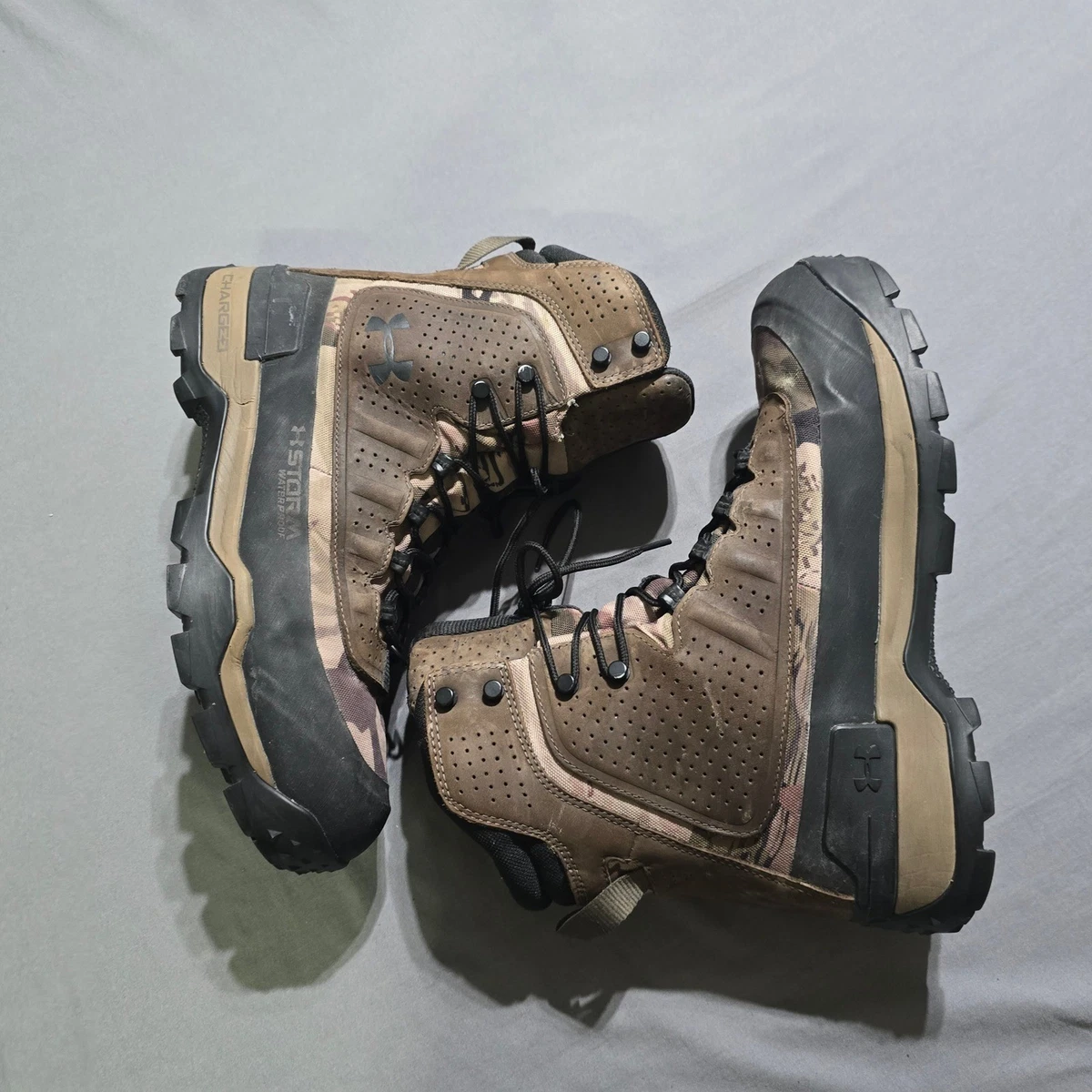 Under Armour UA Tabor Ridge Camo Hunting Boots 1299238-900 Men\'s Sz 12 Under armour Boots 12 US Hunting Footwear for sale | eBay main image 2