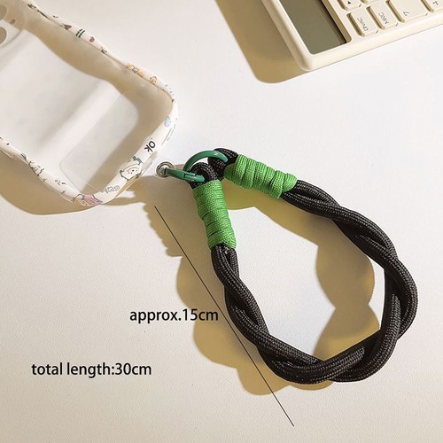 Hand-woven Mobile Phone Chain Handheld Braided Rope Phone Accessories - Photo 2 sur 18