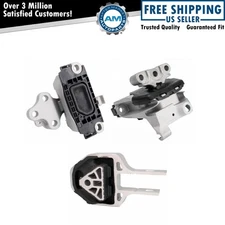 Engine Transmission Motor Mount Kit Set of 3 for 13-16 Dodge Dart 2.0L Auto AT