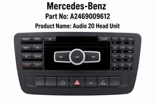 Mercedes A/B Klasse W246 / W176 / C117 Head Unit / Radio CD Player... Mercedes A/B Klasse W246 / W176 / C117 Head Unit / Radio CD Player...