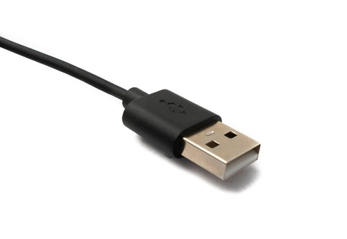 Kabel USB 2.0 95 cm stacja ładująca do smartwatche Huawei Watch GT w kolorze czarnym - Zdjęcie 3 z 4