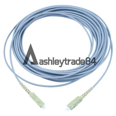 10 meters Armored Multi-mode   Fiber Optic Cable 62.5/125  SC UPC to SCUPC @zx
