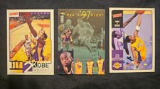 Kobe Bryant Near Mint - Mint Condition Cards -97 Game Night Kobe & Shaq on front