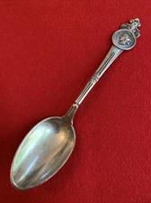 Sterling Silver Tiffany Co for Gorham Medallion Table Spoon