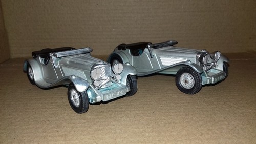 MATCHBOX MODELS OF YESTERYEAR Y1, 1930 JAGUAR SS 100,X2 IN FAIR COND FROM 1977. - Picture 2 of 8