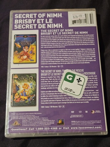 The Secret of Nimh & Timmy to The Rescue - Double Feature - Picture 2 of 2