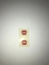 LIONEL DECAL , 671 681 682 2020 , PAIR OF KEYSTONES WITH 6200 , SELF STICK