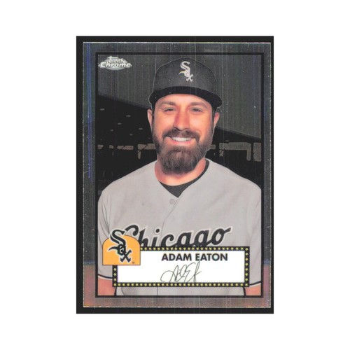 2021 Topps Chrome Adam Eaton White Sox #407 - Picture 1 of 3