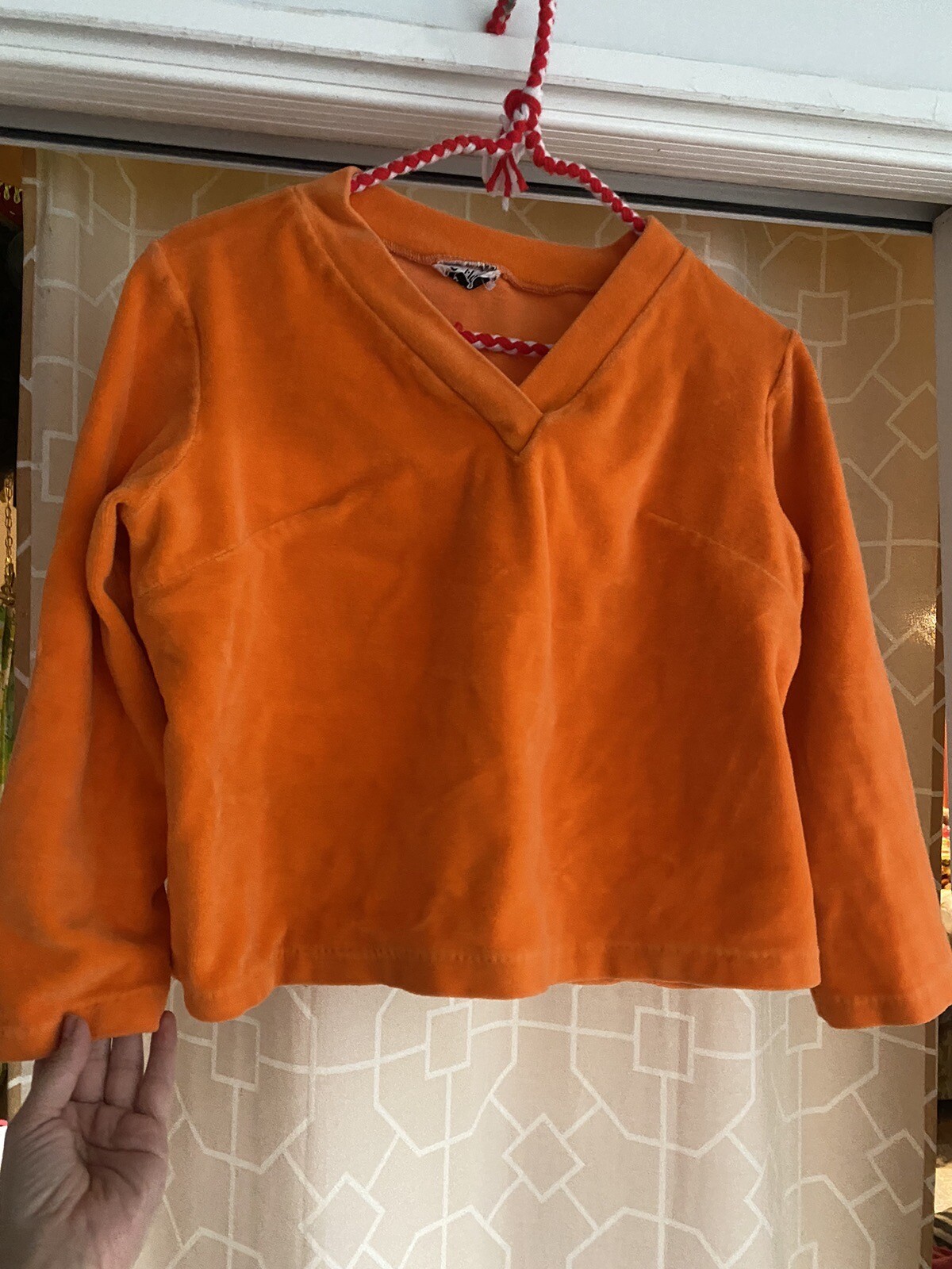 That's So 70s Top Orange