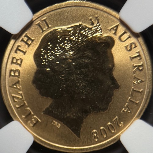 AUSTRALIA. 2008, 1 Dollar - NGC MS68 - Top Pop 🥇 Short-Beaked Echidna - Picture 5 of 5