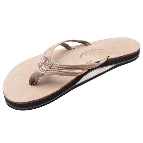 Rainbow Sandals Ladies Sand Piper Luxury Leather - Arch Stone Grey size 8.5 -9.5