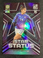 2023 Donruss FIFA Womens World Cup Chiara Beccari RC Star Status Italy FOIL