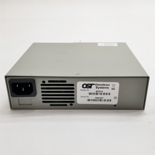 Omnitron Systems 8230-0 iConverter Managed Power Chassis 1*P2 UTP1000 Gx-AN Card - 第 6/8 張圖片