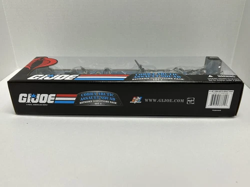 Gi Joe Cobra Arctic Assault Squad Extreme Conditions Pack Set 2 MISB New J1 - Picture 6 of 6