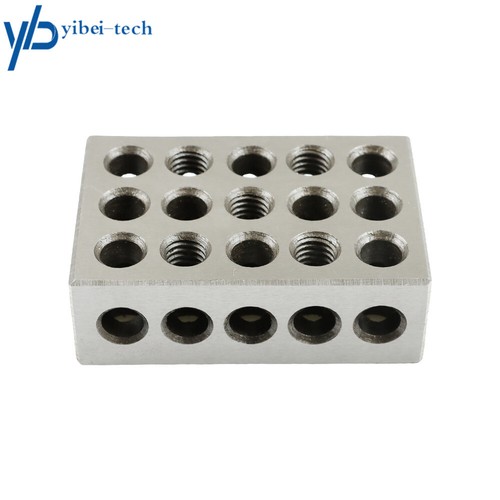 8 Piece 1-2-3 123 Precision 23 Hole Block Set With Screws & HEX KEY - Picture 7 of 10