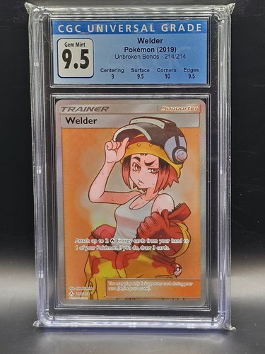 Welder graded CGC 9.5 for sale on eBay