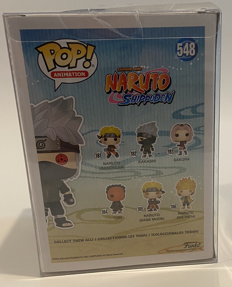  Funko Pop Animation: Naruto Shippuden - Kakashi with Lightning  Blade Collectible Figure, Multicolor : Toys & Games