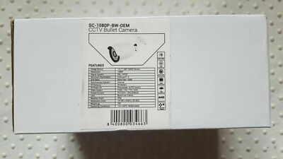 CCTV Bullet Camera, SC-1080P-BW-OEM UR