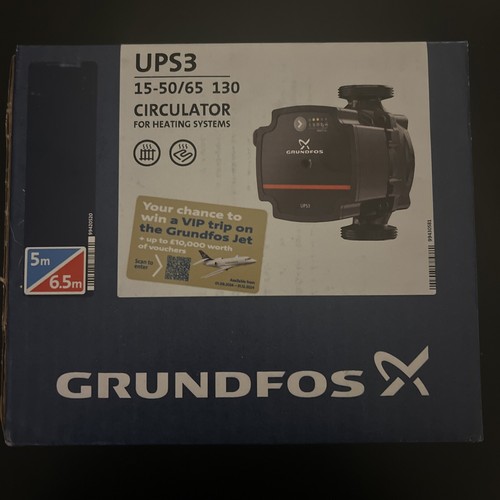 Grundfos UPS3 15 50 65 130 Domestic Heating Circulator Pump Brand New grundfos-ups3-15-50-65-130-domestic-heating-circulator-pump-brand-new