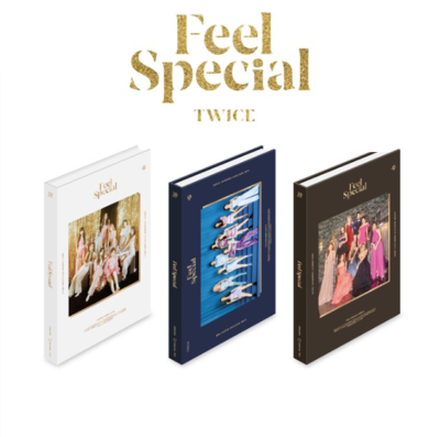 Twice-[Feel Special]8th Mini Album CD+PhotoBook+LyricsPaper+