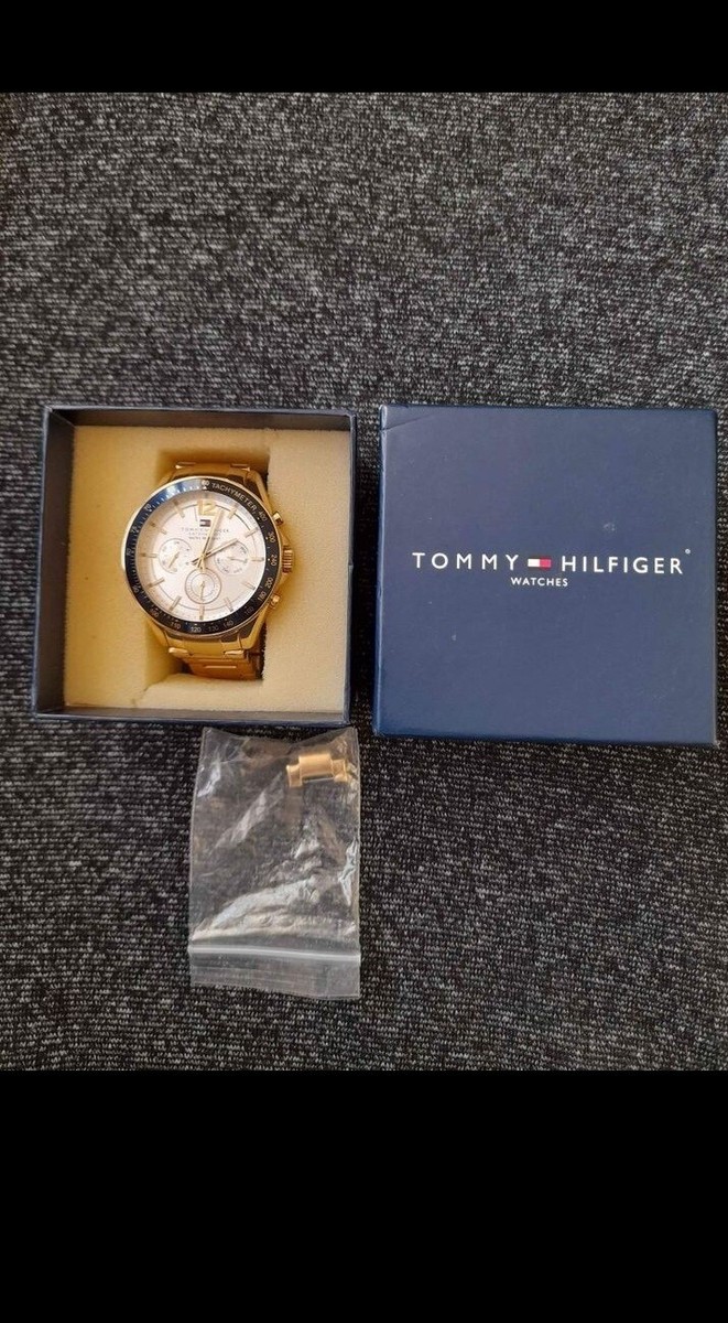 Hilfiger Watches Tommy Hilfiger Herrenuhr WeiÃƒÂŸ Tachymeter